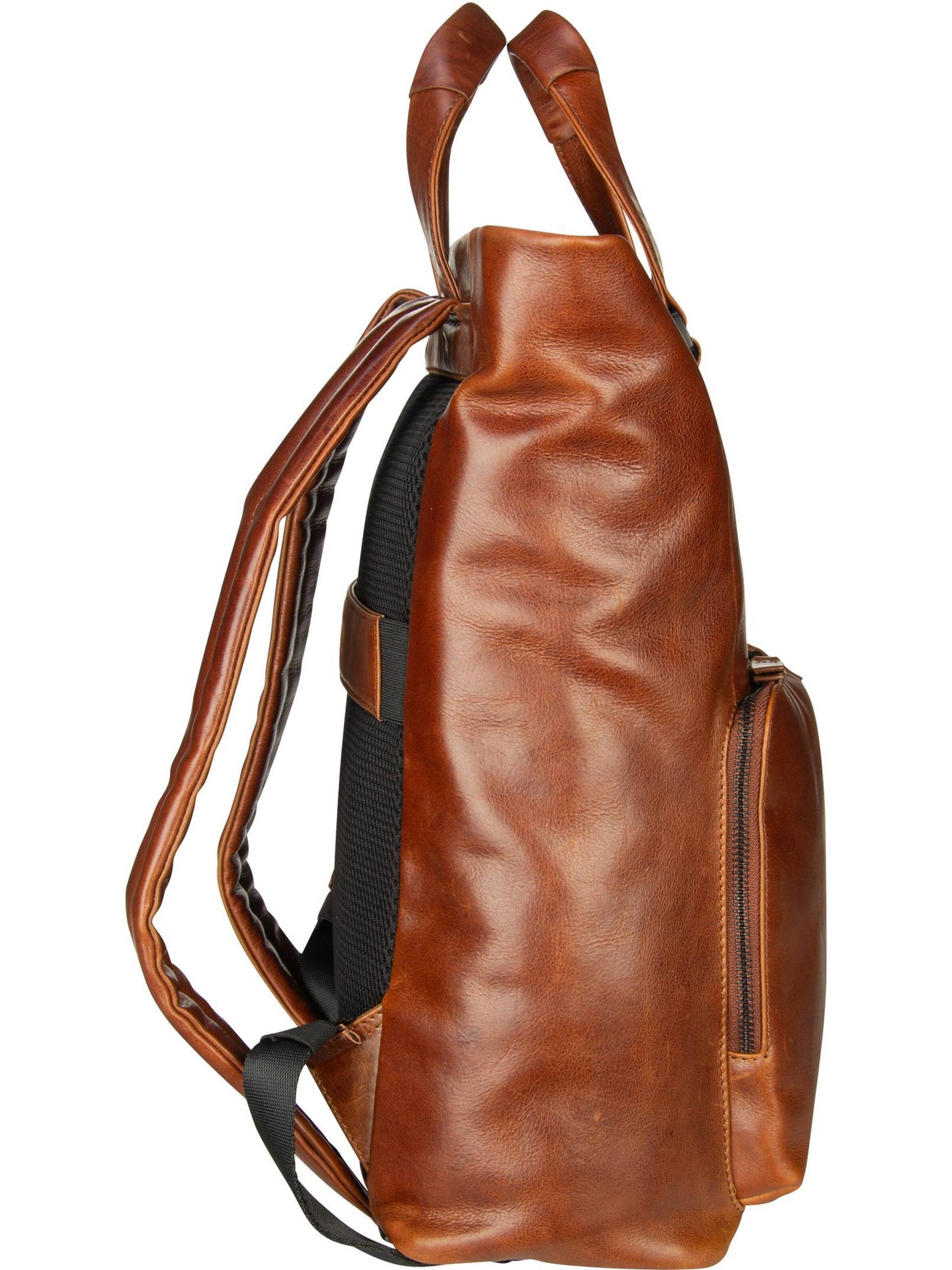 LEONHARD HEYDEN Rucksack 'Porto' in Braun