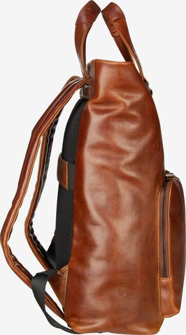 LEONHARD HEYDEN Backpack 'Porto' in Brown