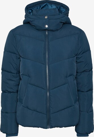 Veste d’hiver 'JAMILLA' PIECES en bleu : devant