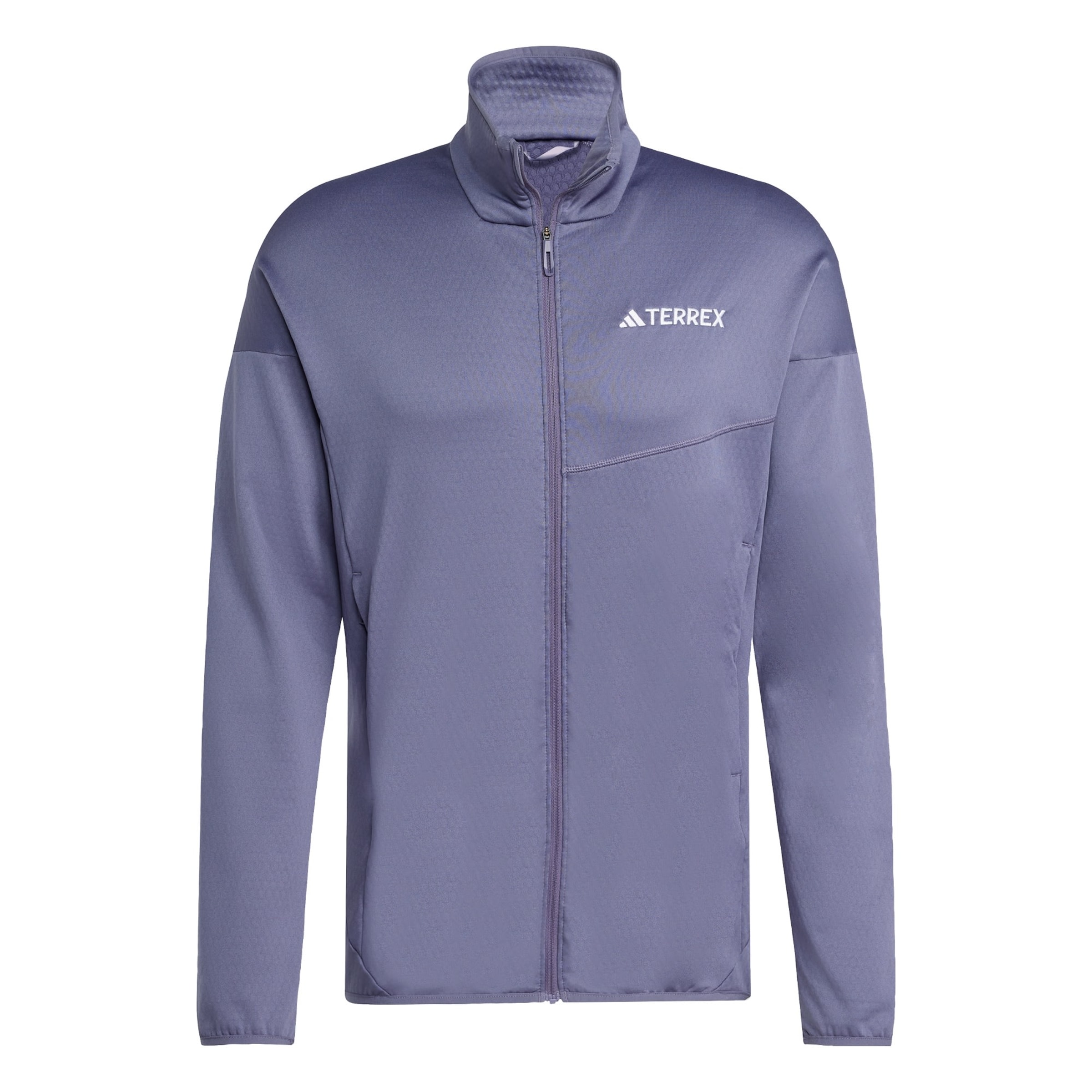 Veste en polaire fonctionnelle 'Xperior' ADIDAS TERREX en violet : devant