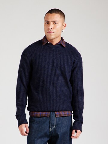 Jack & Jones Premium Sweater in Blue: front