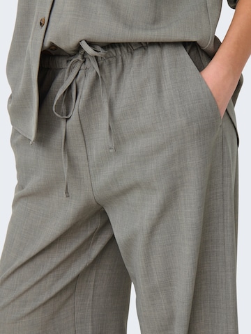 JDY Wide leg Pants 'JDYNina' in Green