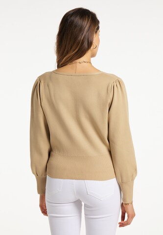 faina Pullover in Beige