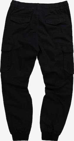 Effilé Pantalon cargo JP1880 en noir