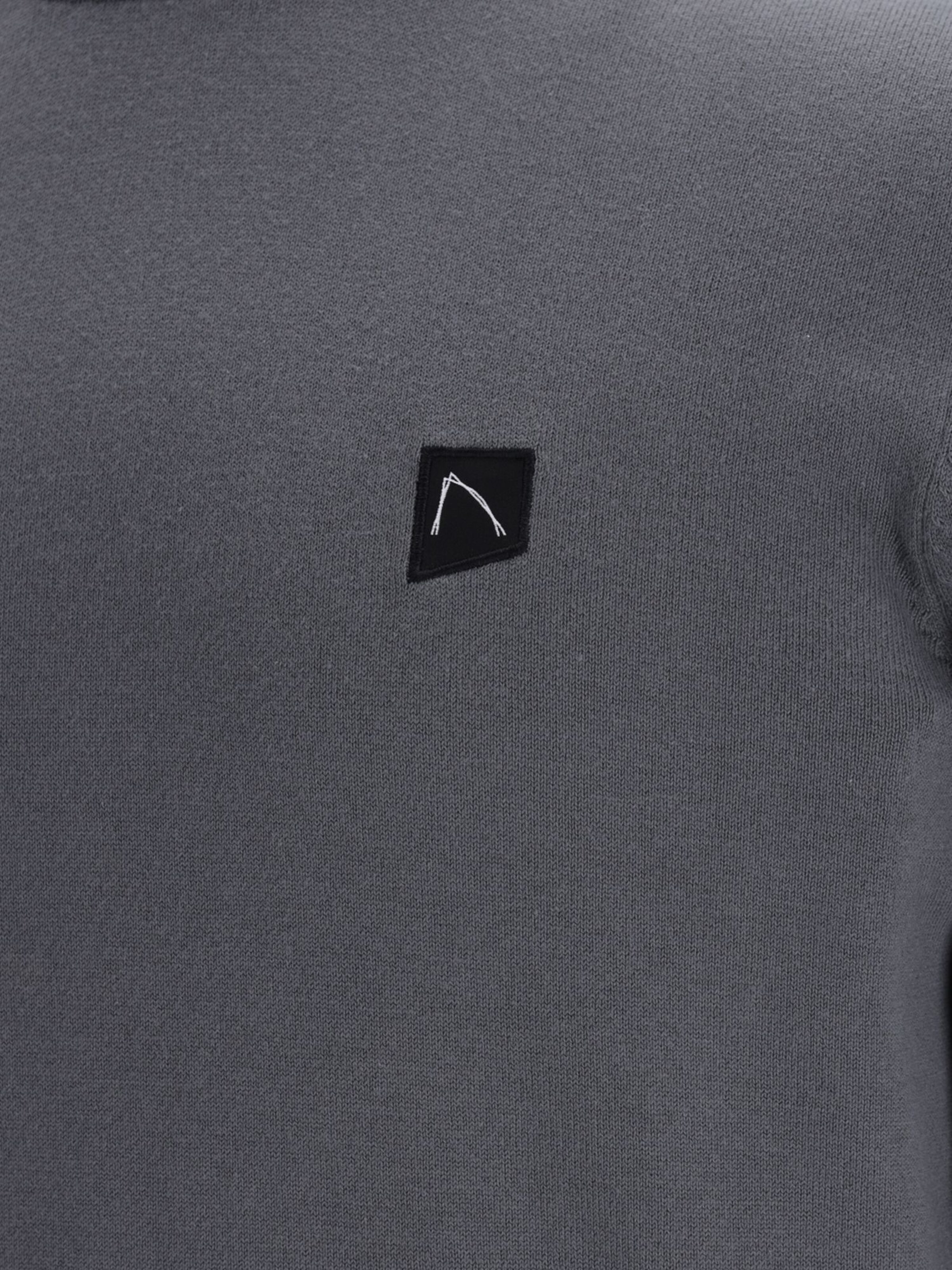 CHASIN' Pullover 'Ard Mock' in Grau