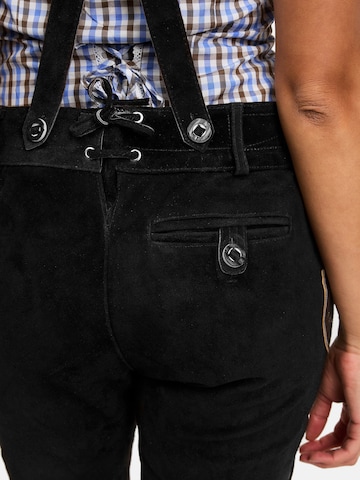 Steigenhöfer Regular Traditional Pants 'Clara' in Black