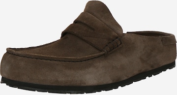 pilka BIRKENSTOCK Šlepetės 'Naples': priekis