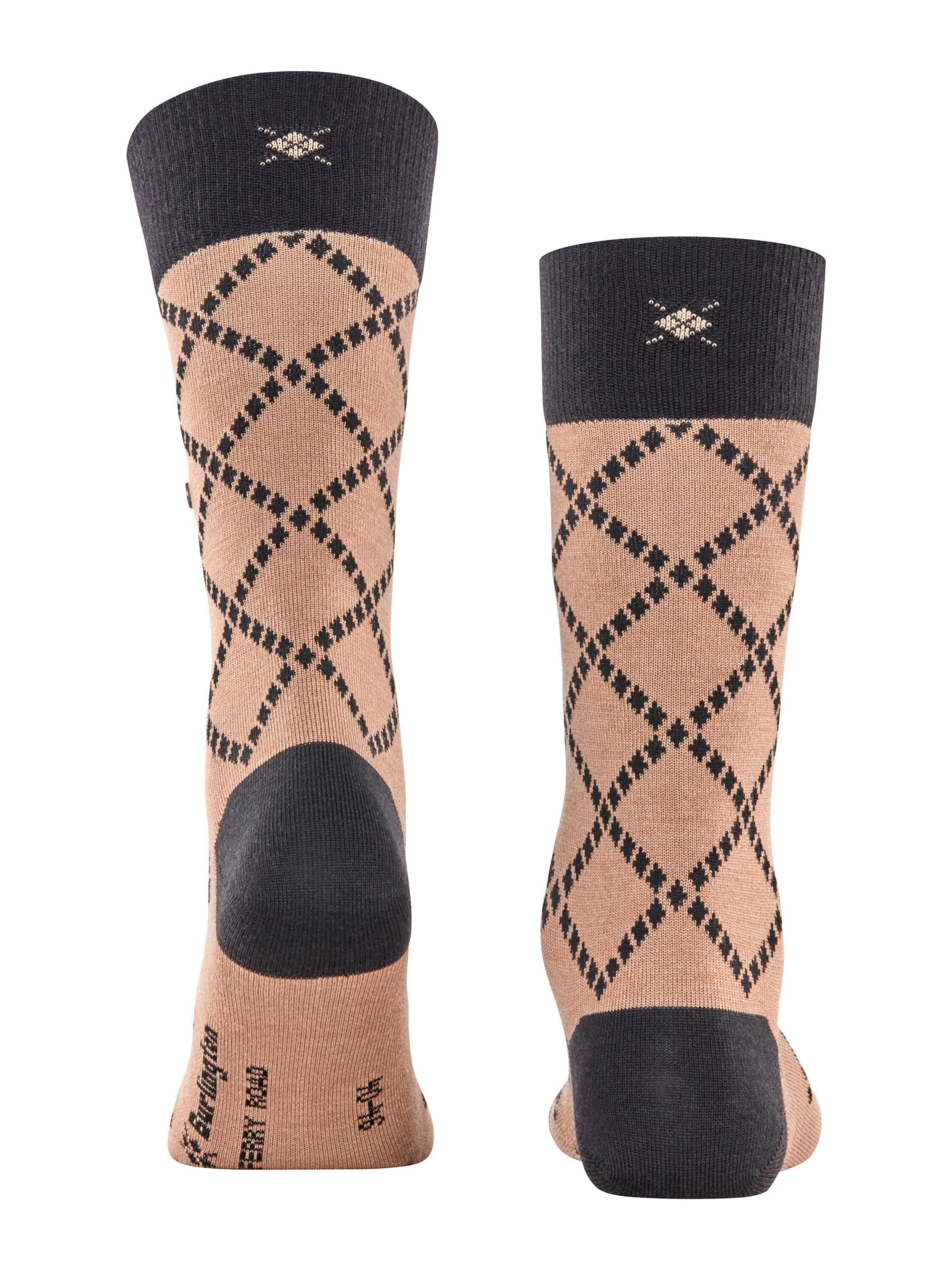 BURLINGTON Socks 'Ferry Road' in Beige