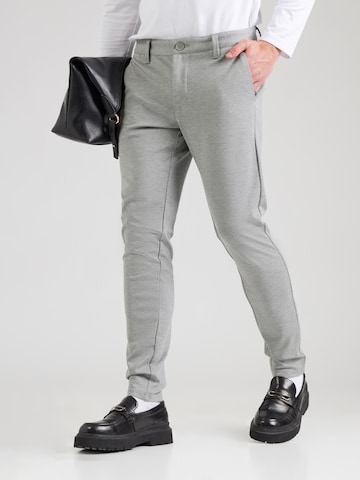 Only & Sons Slimfit Chino kalhoty 'ONSMARK' – šedá: přední strana