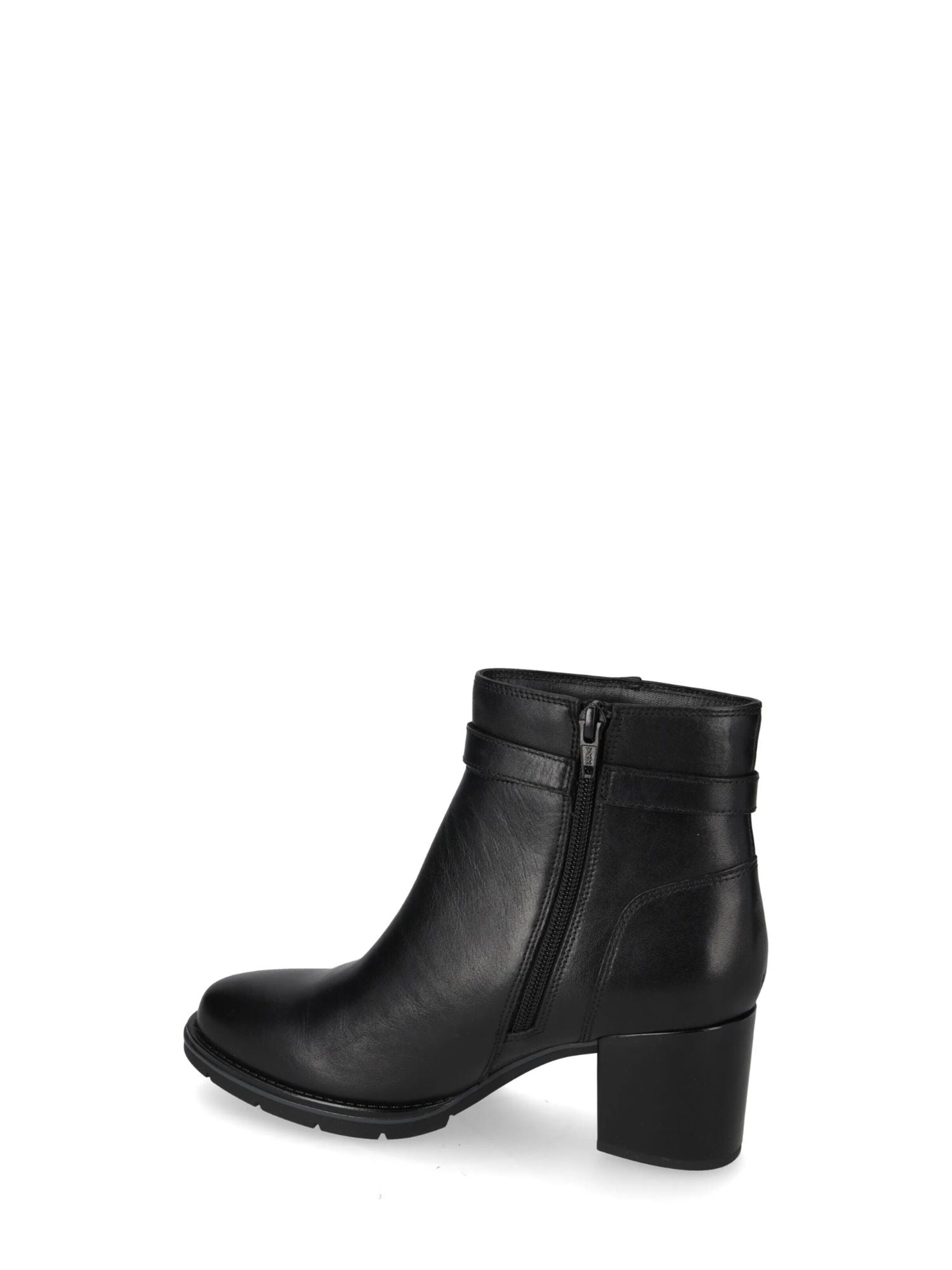 Ankle boots 'Valleverde Tronchetto Nero' di Valleverde in nero