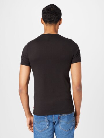 juoda LEVI'S ® Marškinėliai 'Crewneck Graphic'
