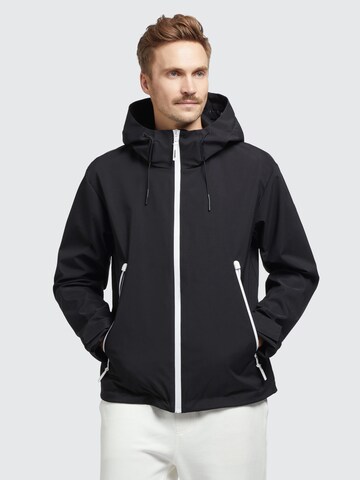 khujo Between-season jacket 'Neal' in Black: front