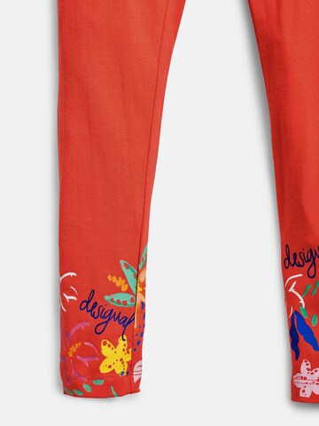 Desigual Skinny Pajkice | oranžna barva