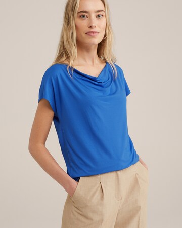 WE Fashion T-Shirt in Blau