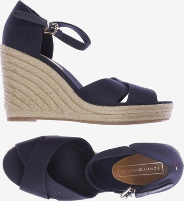 TOMMY HILFIGER Sandals & High-Heeled Sandals in 41 in Blue: front