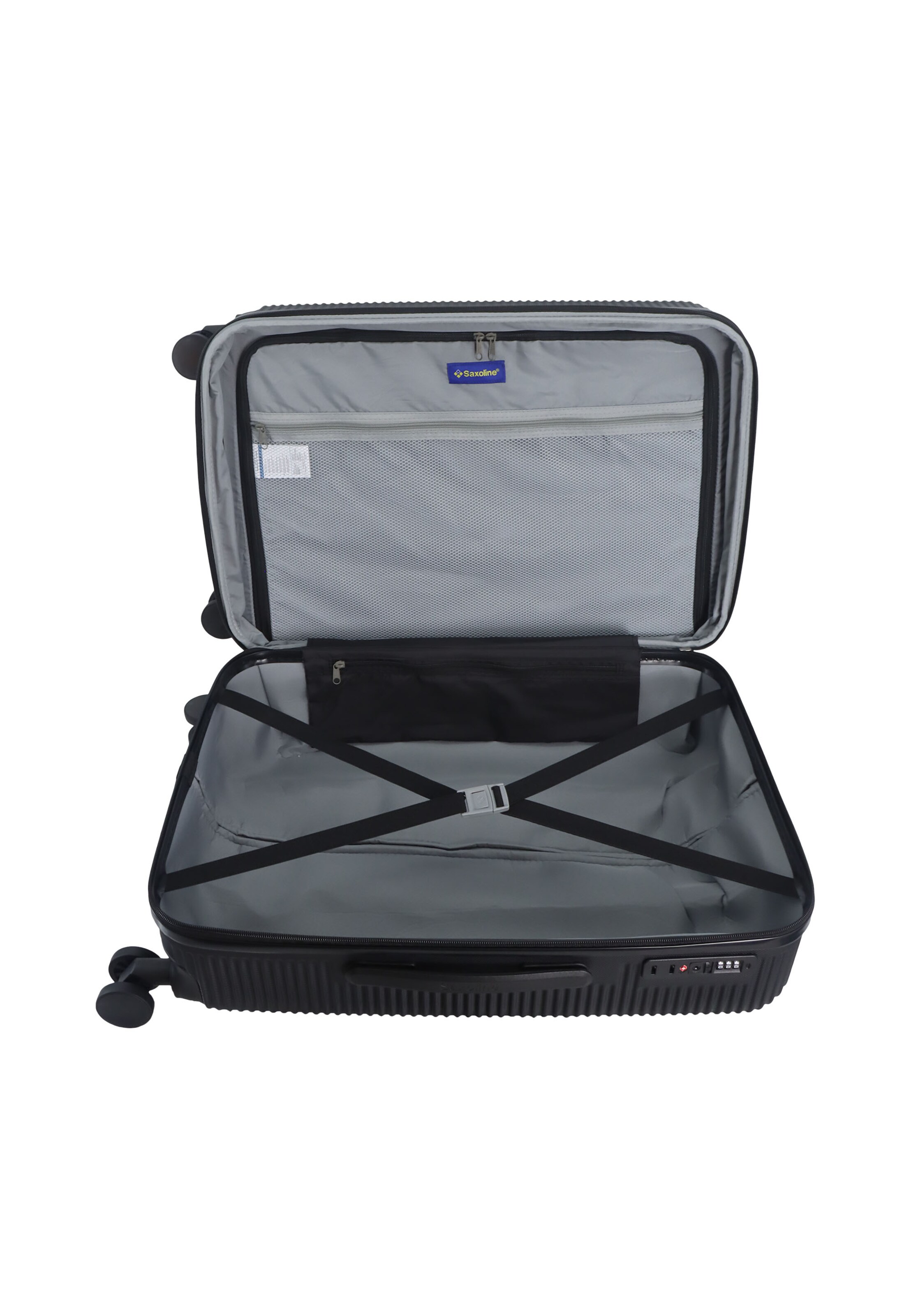 Saxoline Suitcase 'Twist' in Black
