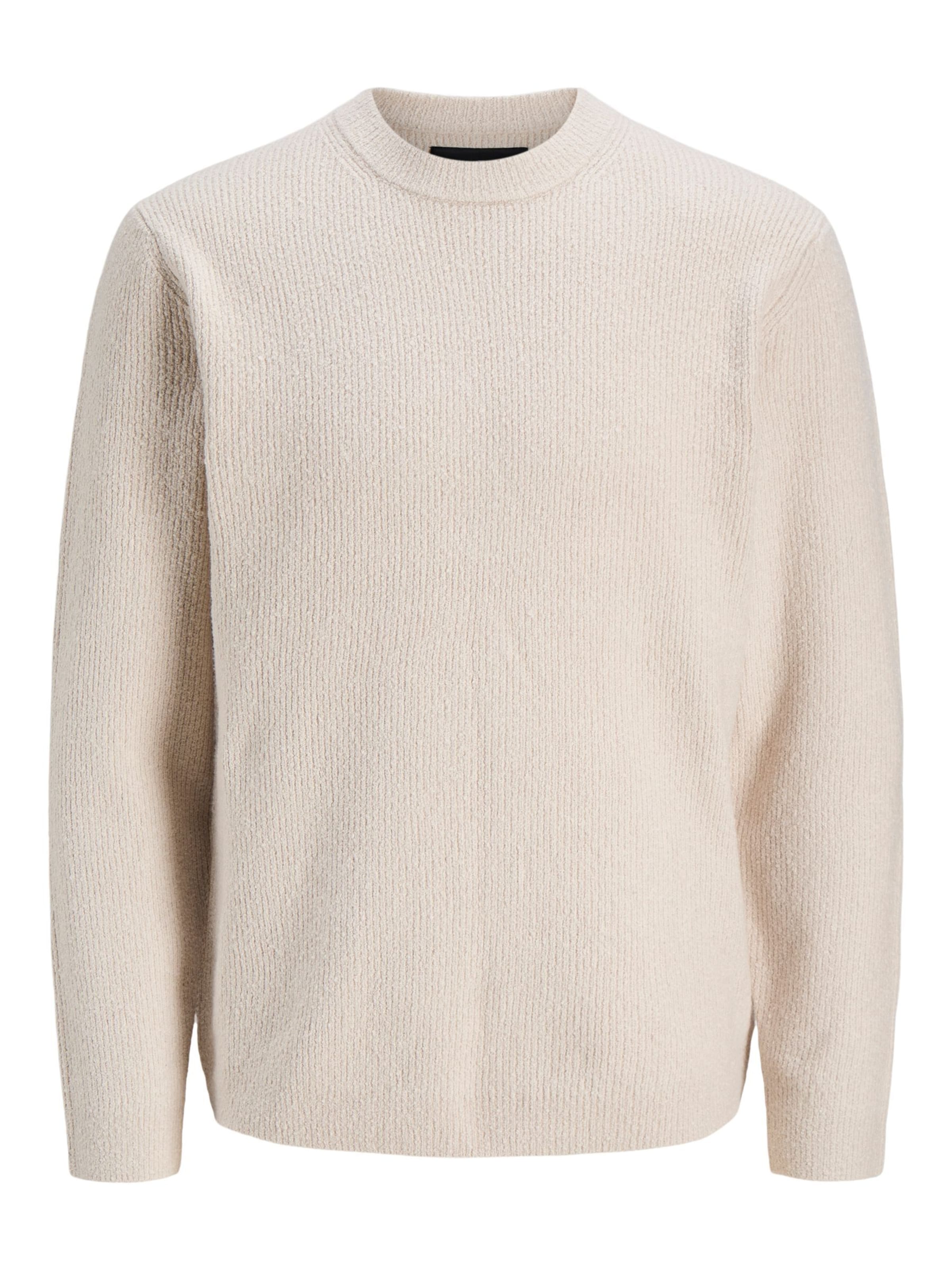 Pull-over JACK & JONES en beige : devant
