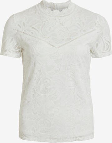 Vila Petite Shirt 'Stasia' in Wit: voorkant