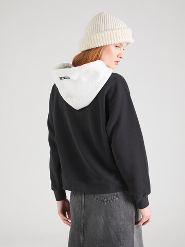 LEVI'S ® Collegepaita 'Graphic Ash Hoodie' värissä musta