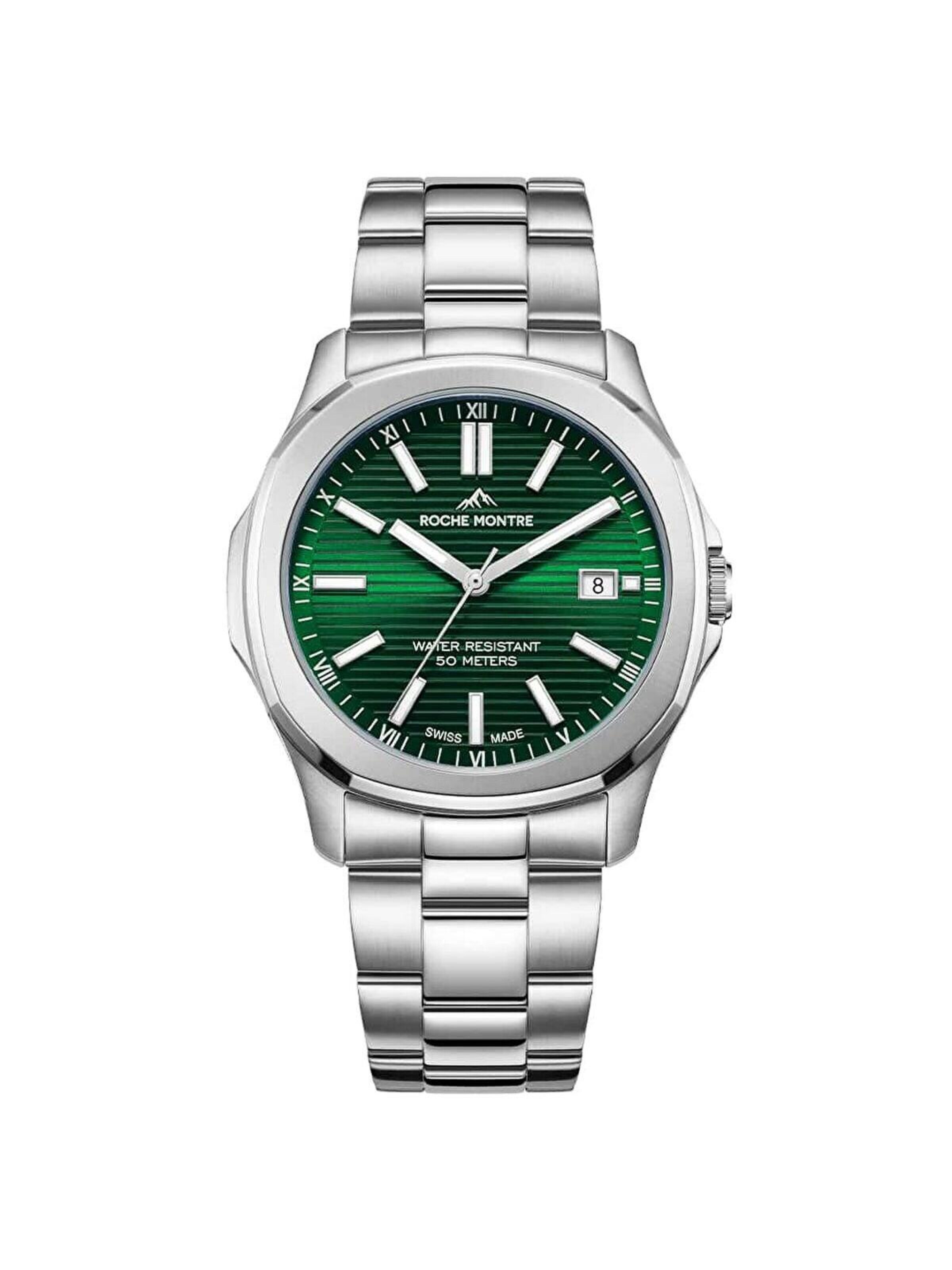 Roche Montre Analog watch 'RMG6005-03' in Silver: front