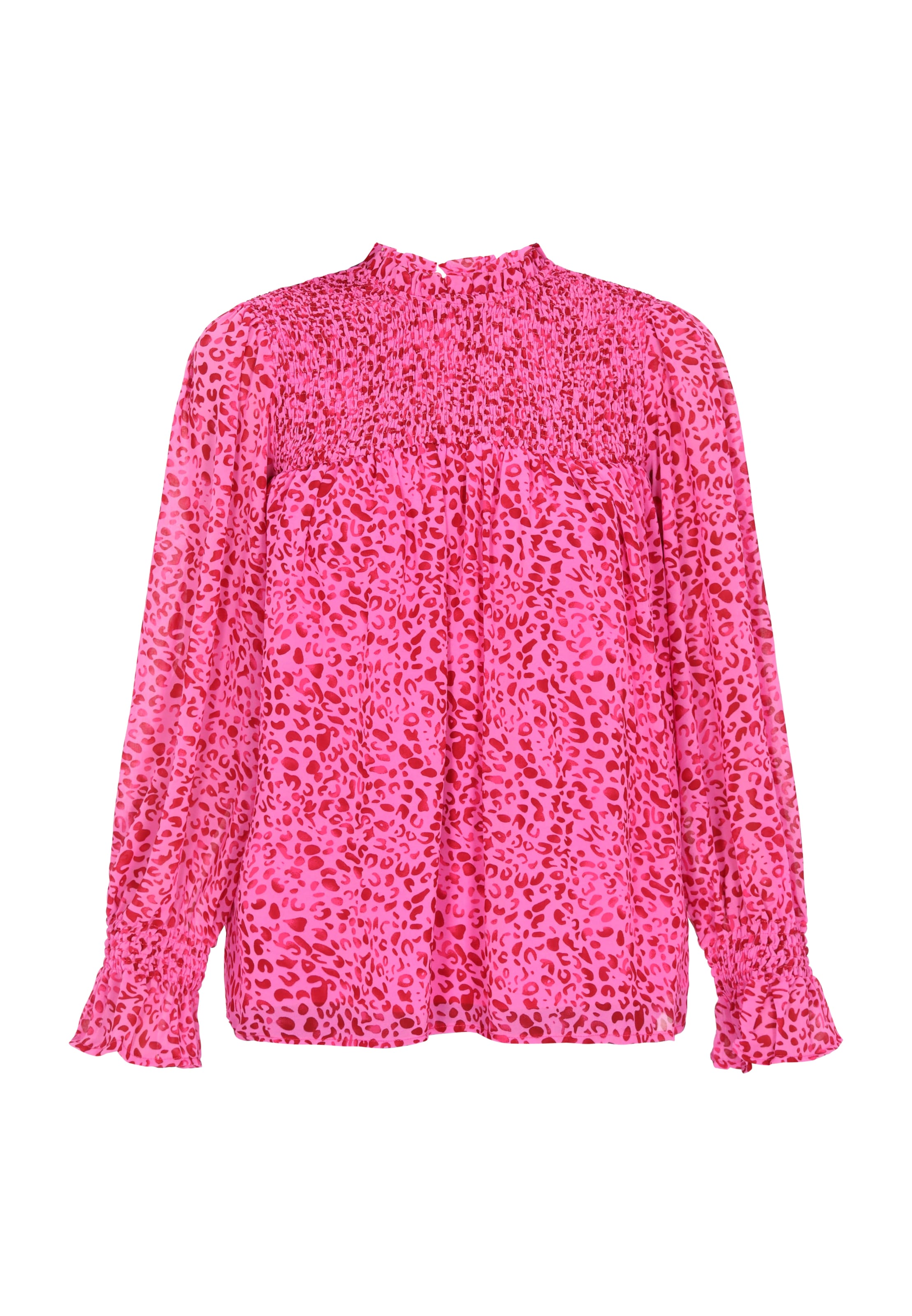 faina Bluza | roza barva: sprednja stran