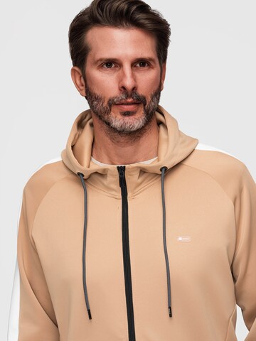 Ombre Sweatshirt in Beige