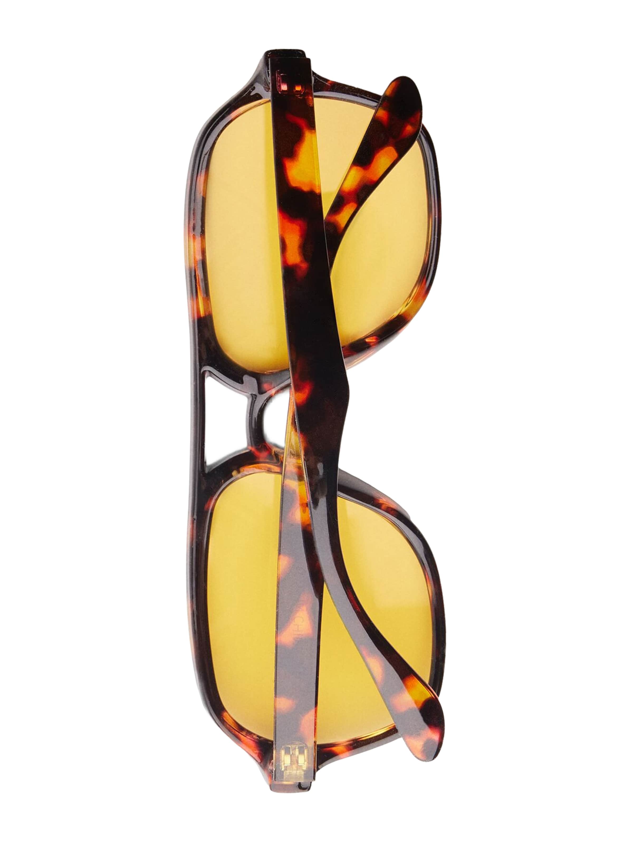 Bershka Slnečné okuliare - Hnedá