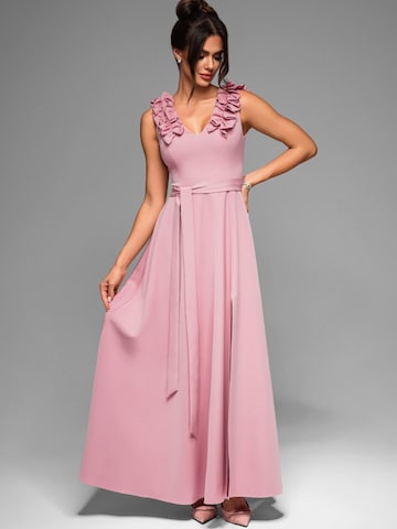 Ombre Abendkleid‌‌‌‌‌‌‌ in Pink