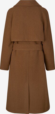 Manteau mi-saison 'Taibanna' mbym en marron