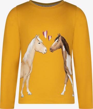 SALT AND PEPPER Shirt in Yellow: front