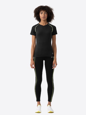 Skinny Pantalon de sport 4F en noir