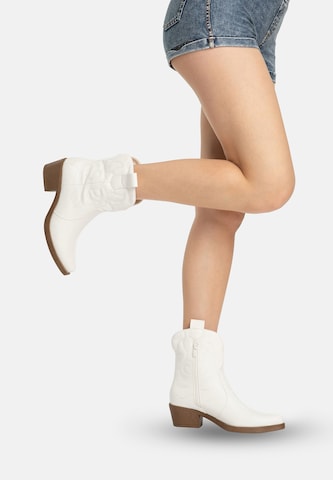 Salinyang Comwboystøvler i hvid