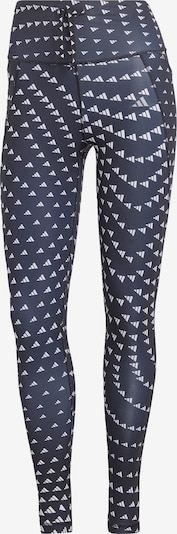 ADIDAS PERFORMANCE Pantalon de sport 'Essentials Brand Love' en bleu marine / blanc, Vue avec produit