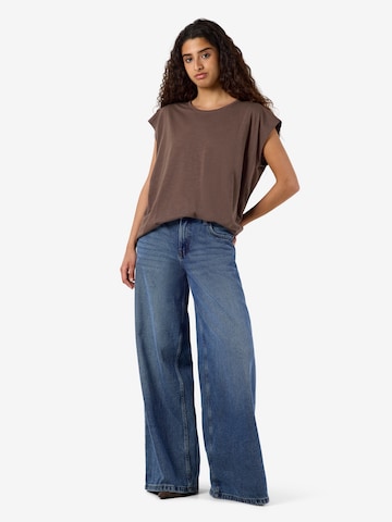 Noisy may Shirt 'NMMATHILDE' in Brown