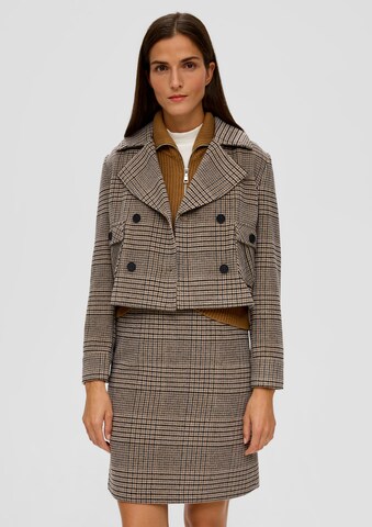 s.Oliver Blazer in Brown: front