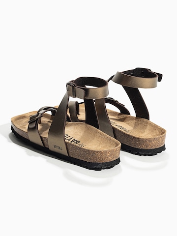 Sandalo con cinturino 'SWAN' di Bayton in bronzo