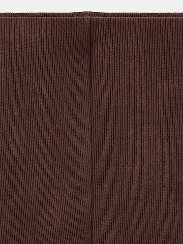 MANGO Wide Leg Hose 'CHELO' in Braun