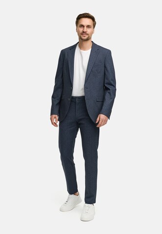 Coupe slim Costume 'Luke' JEFF en bleu : devant