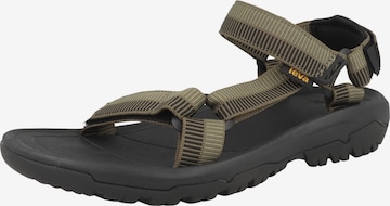Sandales TEVA en vert : devant