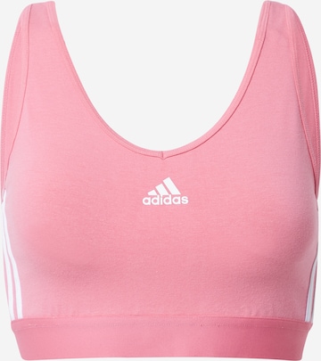 Reggiseno sportivo di ADIDAS SPORTSWEAR in rosa: frontale