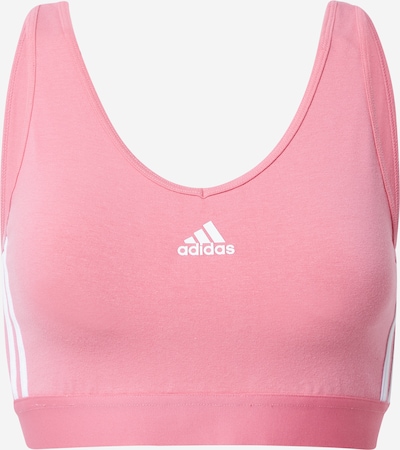 Reggiseno sportivo ADIDAS SPORTSWEAR di colore rosa chiaro / bianco, Visualizzazione prodotti
