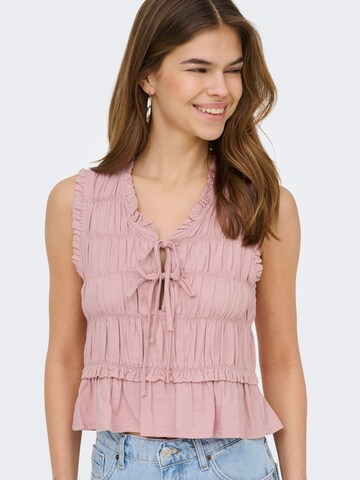 ONLY Bluse 'ONLGoa' i lilla