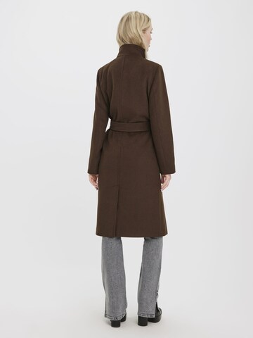 VERO MODA Kevad-sügismantel, värv pruun
