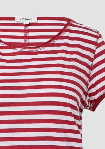 T-shirt s.Oliver en rouge