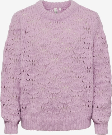 Little Pieces Sweater 'NANCY' in Pink: front