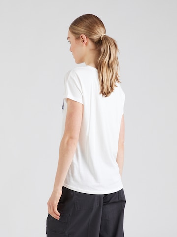 Key Largo T-Shirt 'SUNSET' in Weiß