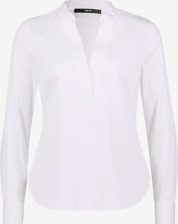 zero Blouse in White: front