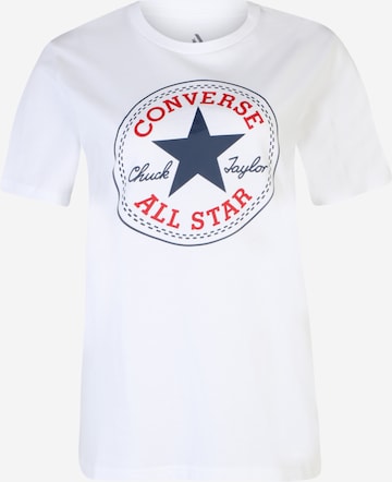 CONVERSE Shirt in Weiß: predná strana