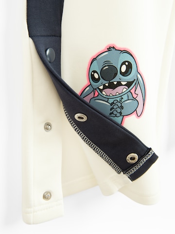 Cool Club Voľný strih Nohavice 'LILO&STITCH' - Biela