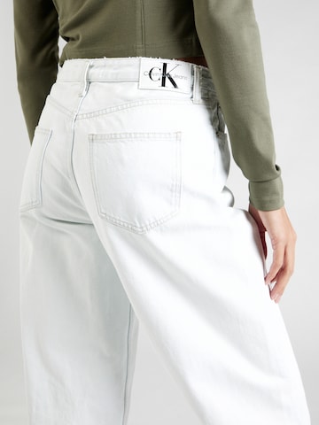 Calvin Klein Jeans tavaline Teksapüksid '90'S STRAIGHT', värv valge